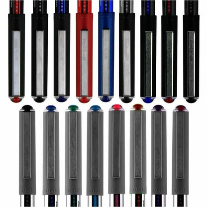 uniball™ Vision Rollerball Pens - 0.7 mm Pen Point - Black Ink - Pigment-based - 12 / Dozen