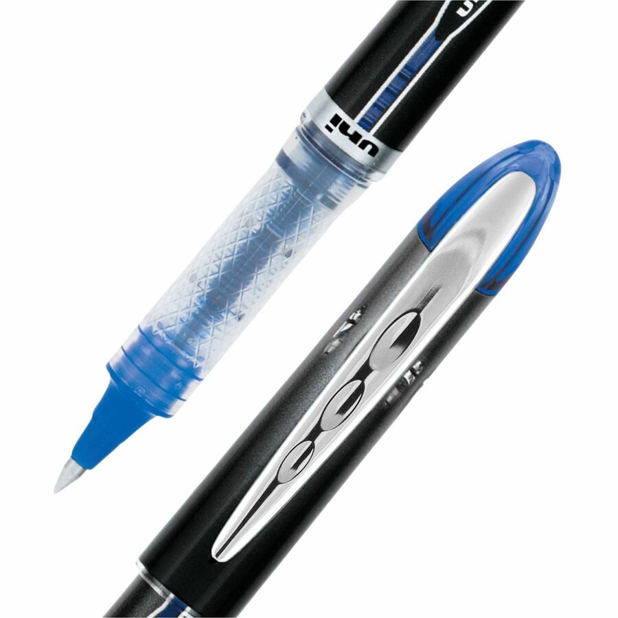 uniball™ Vision Elite Rollerball Pen - 0.5 mm Pen Point - Blue Ink - Pigment-based - 1 Each