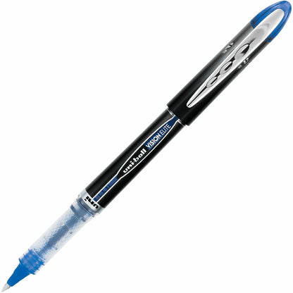uniball™ Vision Elite Rollerball Pen - 0.5 mm Pen Point - Blue Ink - Pigment-based - 1 Each