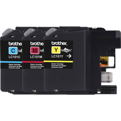 Brother Innobella LC1013PKS Original Standard Yield Inkjet Ink Cartridge - Cyan, Magenta, Yellow - 3 / Pack - 300 Pages
