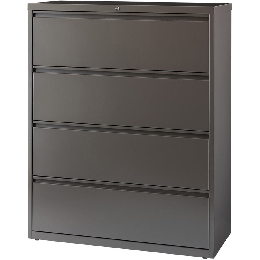 Lorell Fortress Series Lateral File - 42" Width x 18.6" Depth x 52.5" Height - 4 x Drawer(s) for File - Letter, Legal, A