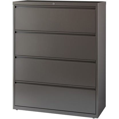 Lorell Fortress Series Lateral File - 42" Width x 18.6" Depth x 52.5" Height - 4 x Drawer(s) for File - Letter, Legal, A