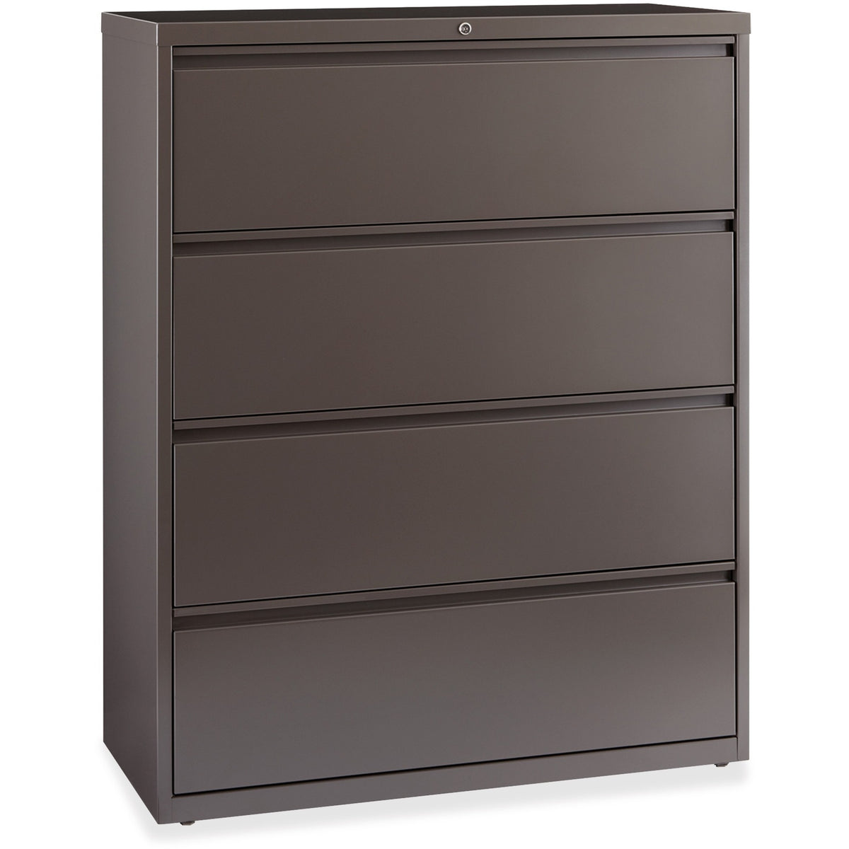 Lorell Fortress Series Lateral File - 42" Width x 18.6" Depth x 52.5" Height - 4 x Drawer(s) for File - Letter, Legal, A