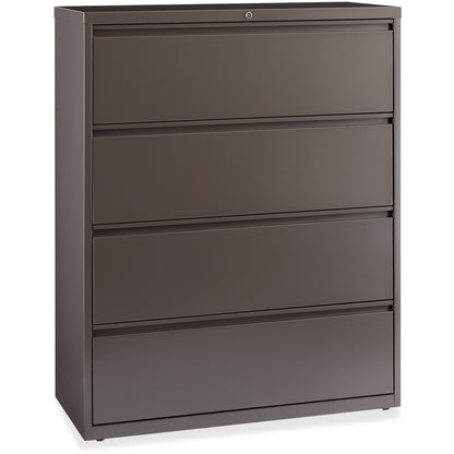 Lorell Fortress Series Lateral File - 42" Width x 18.6" Depth x 52.5" Height - 4 x Drawer(s) for File - Letter, Legal, A
