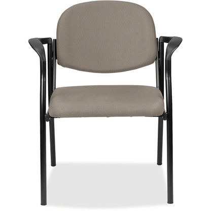 Eurotech Dakota Guest Chair With Arms - Fossil Seat Color - Fabric Seat Material - Fossil Back Color - Fabric Back Mater