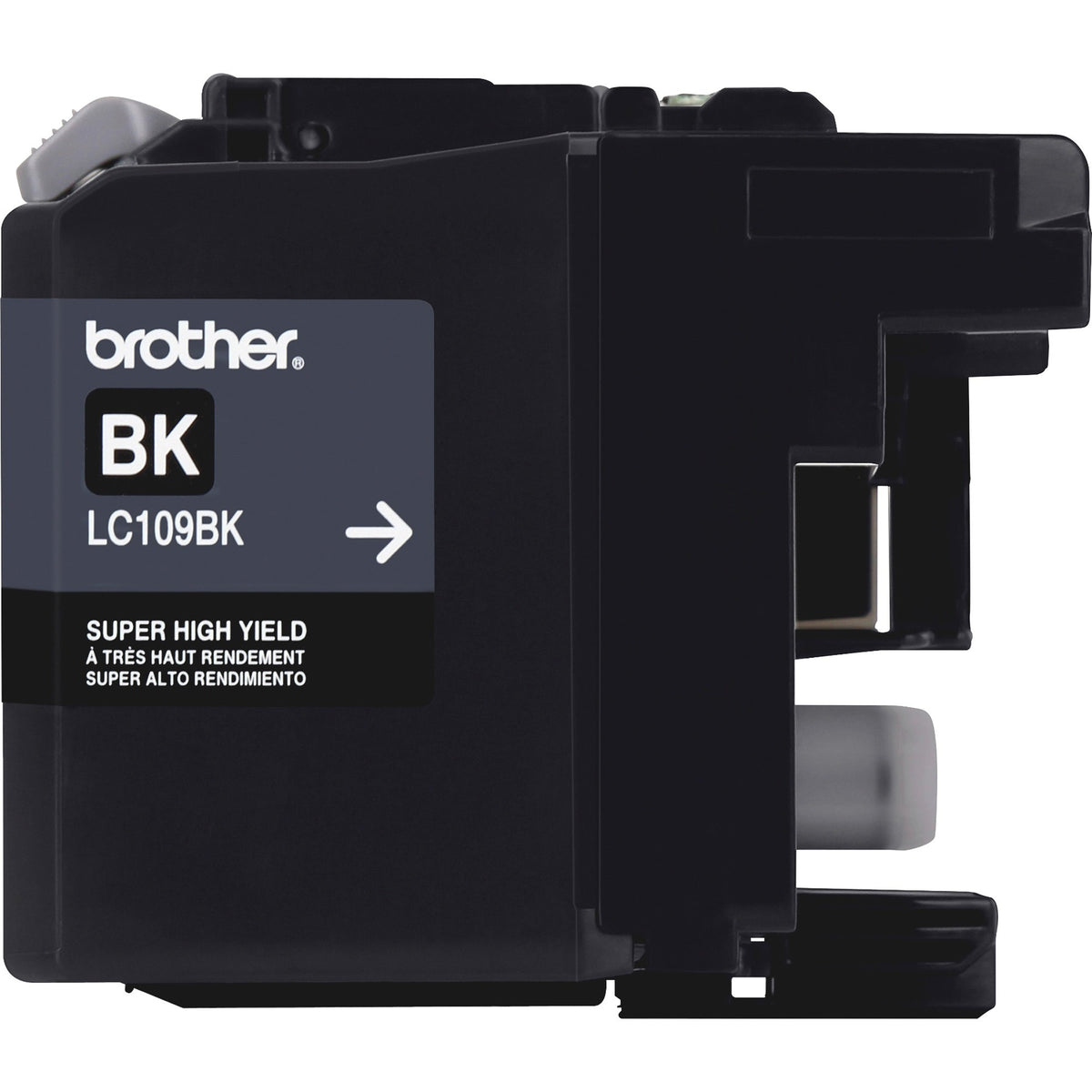 Brother LC109BK Original Inkjet Ink Cartridge - Black - 1 Each - 2400 Pages