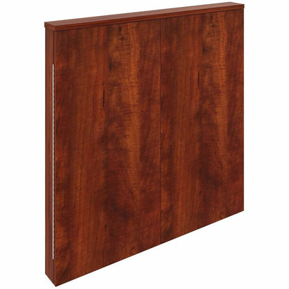 Lorell Dry-erase Whiteboard Presentation Cabinet - Hinged Door - 47.3" Height x 47.3" Width x 4.8" Depth - 1 Each