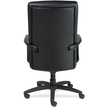 Eurotech Manchester High Back Executive Chair - Black Seat Color - Leather Seat Material - Black Back Color - Leather Ba