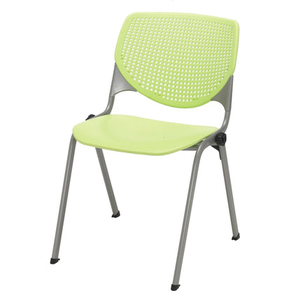 KFI 2300 Kool Series - Lime Green Seat Color - Polypropylene Seat Material - Lime Green Back Color - 1 Each