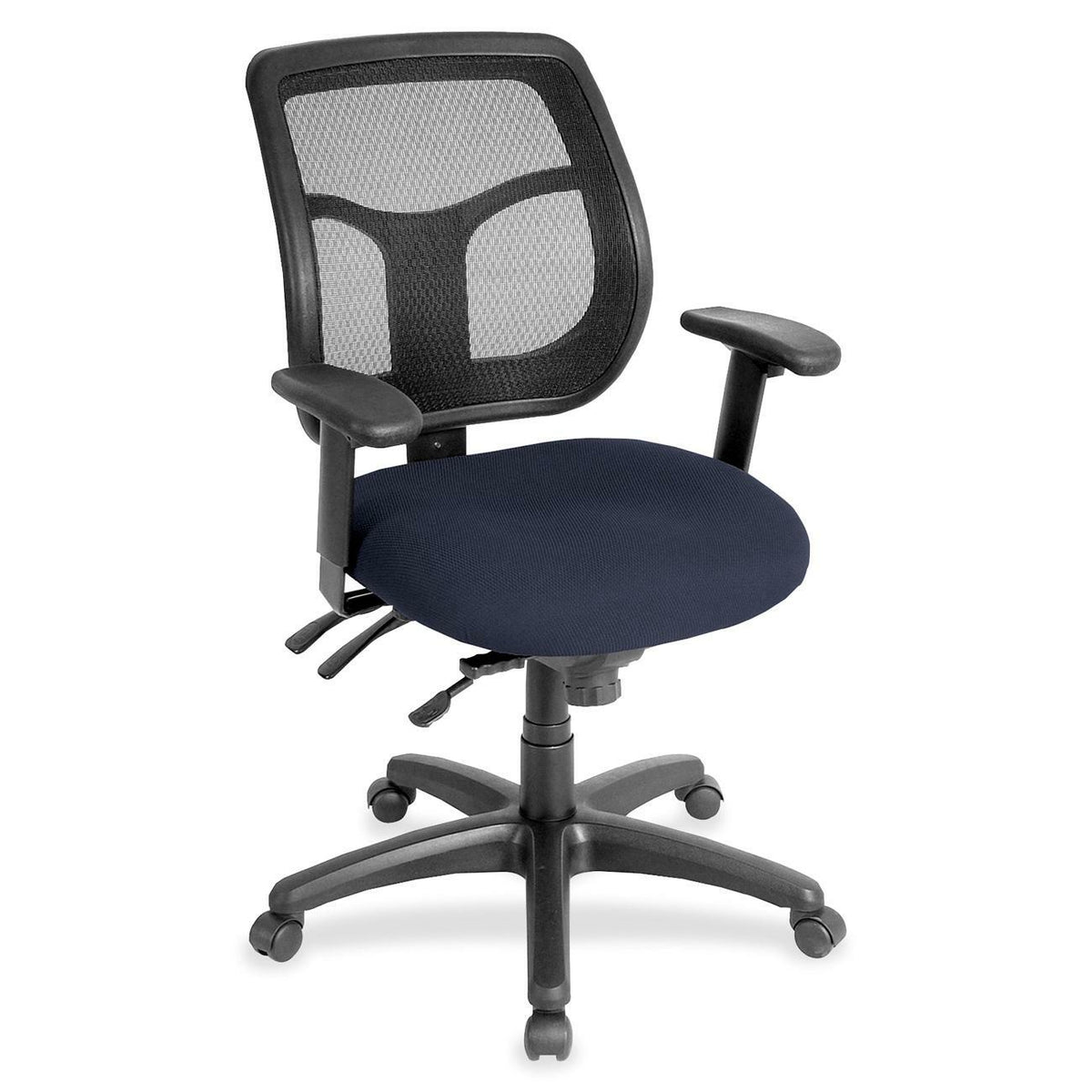 Eurotech Apollo Task Chair - Periwinkle Seat Color - Fabric Seat Material - 5-star Base - Insight Periwinkle Blue - 1 Ea