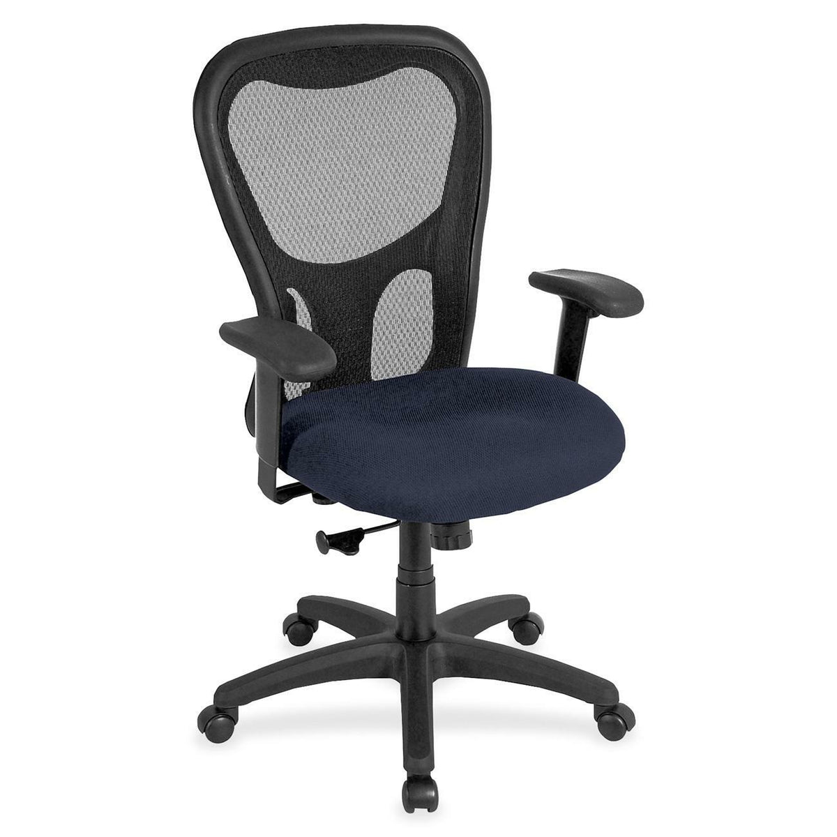 Eurotech Apollo Highback MM9500 - Periwinkle Seat Color - Fabric Seat Material - 5-star Base - Insight Periwinkle Blue -