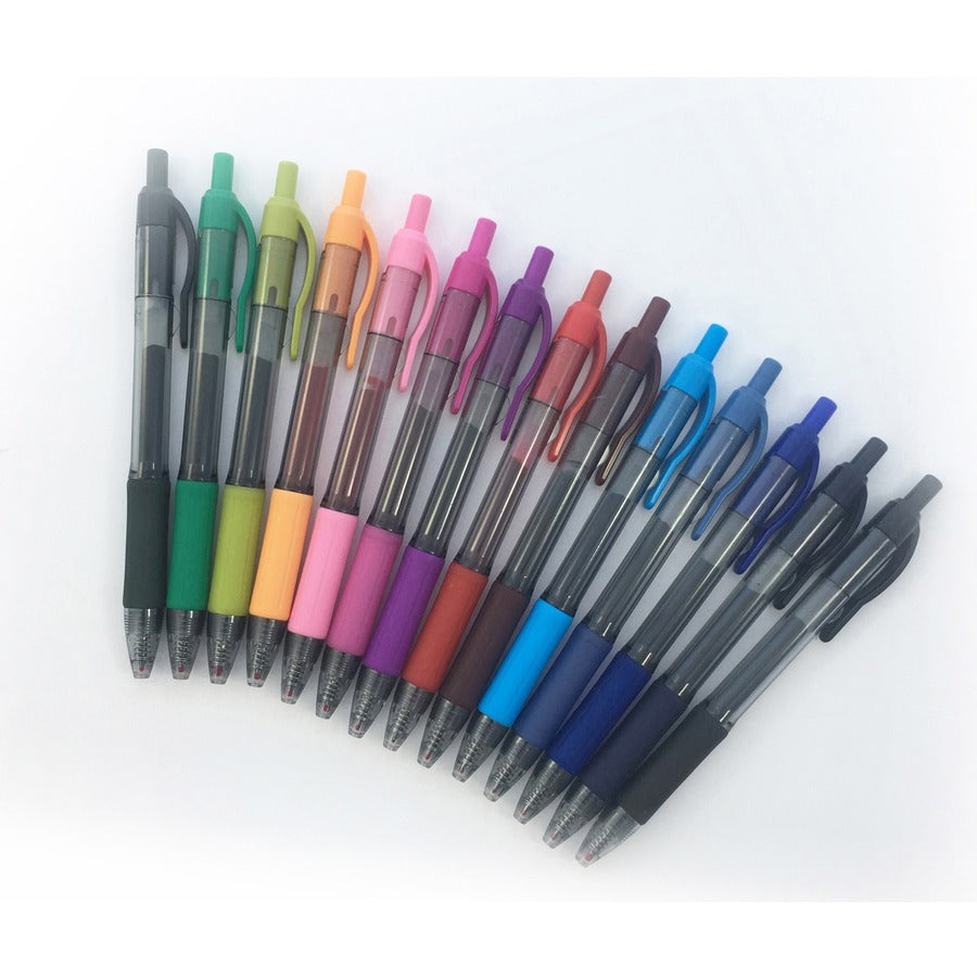 Zebra SARASA dry X20 Retractable Gel Pen - 0.7 mm Medium Pen Point - Retractable - Blue Ink - Gel-based - Plastic Barrel