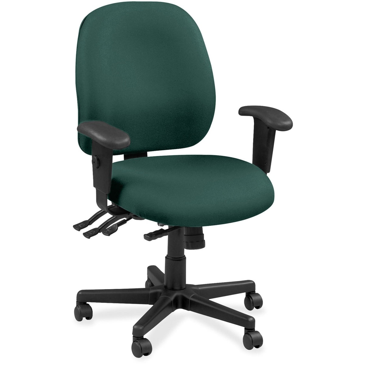 Eurotech 4x4 49802A Task Chair - Chive Seat Color - Leather Seat Material - Chive Back Color - Leather Back Material - 5