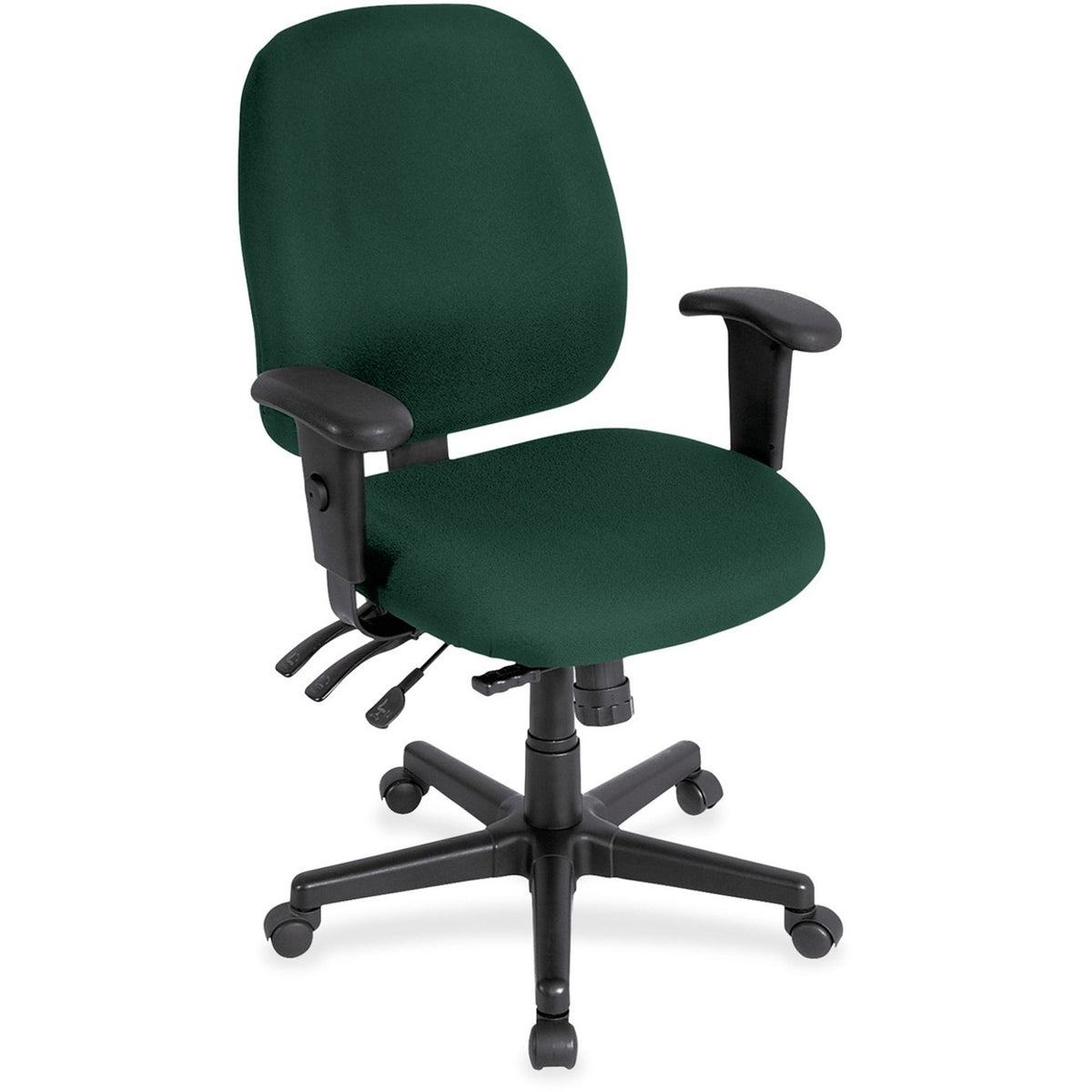 Eurotech 4x4 Task Chair - Forest Seat Color - Fabric Seat Material - Forest Back Color - Fabric Back Material - 5-star B