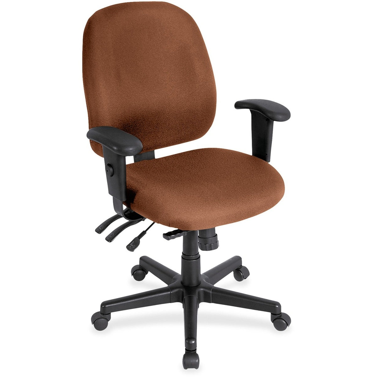 Eurotech 4x4 498SL Task Chair - Nutmeg Seat Color - Fabric Seat Material - Nutmeg Back Color - Fabric Back Material - 5-