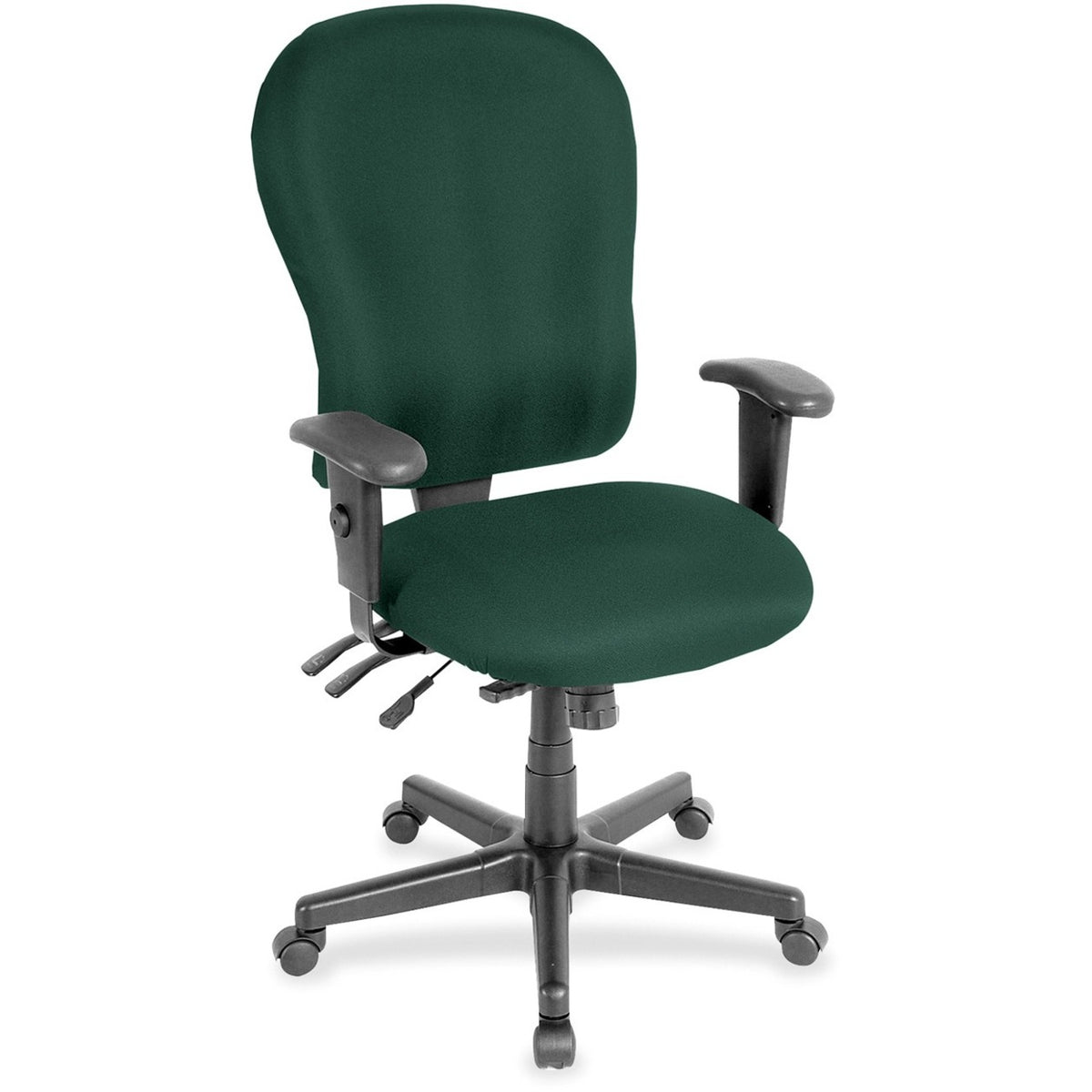 Eurotech 4x4xl High Back Task Chair - Forest Seat Color - Fabric Seat Material - Forest Back Color - Fabric Back Materia