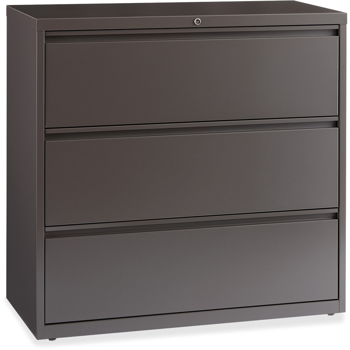 Lorell Fortress Series Lateral File - 42" Width x 18.6" Depth x 40.3" Height - 3 x Drawer(s) for File - A4, Legal, Lette