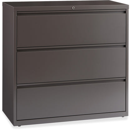 Lorell Fortress Series Lateral File - 42" Width x 18.6" Depth x 40.3" Height - 3 x Drawer(s) for File - A4, Legal, Lette