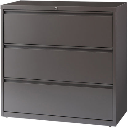 Lorell Fortress Series Lateral File - 42" Width x 18.6" Depth x 40.3" Height - 3 x Drawer(s) for File - A4, Legal, Lette