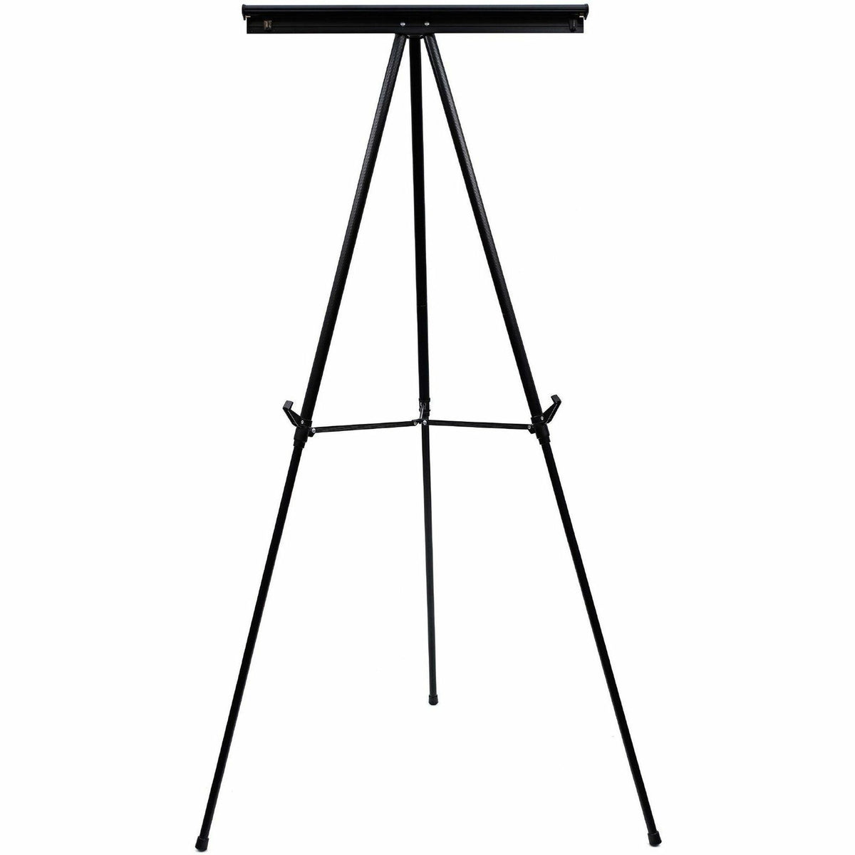 MasterVision 3-leg Display Easel - 45 lb Load Capacity - 69" Height x 28.50" Width x 34" Depth - Metal, Aluminum, Plasti
