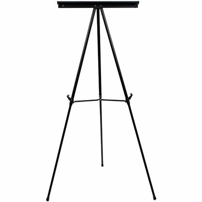 MasterVision 3-leg Display Easel - 45 lb Load Capacity - 69" Height x 28.50" Width x 34" Depth - Metal, Aluminum, Plasti