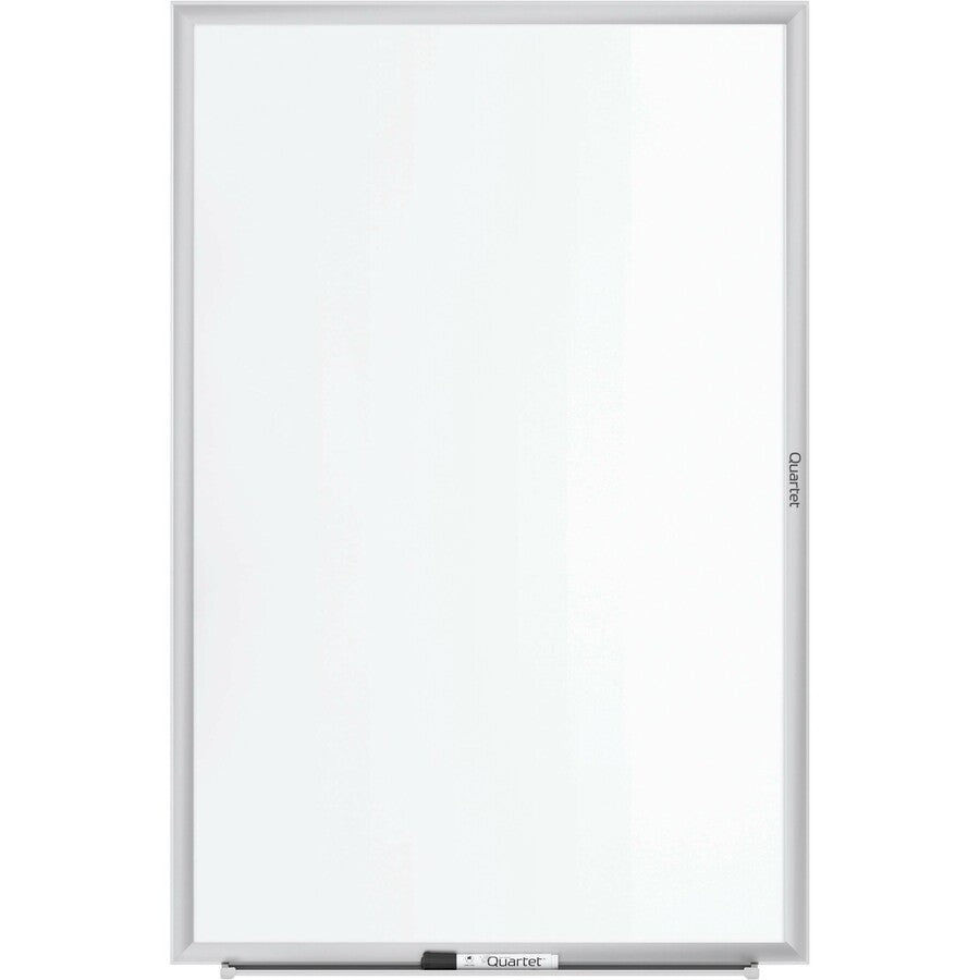 Quartet Classic Magnetic Whiteboard - 48"x 36" - 48" (4 ft) Width x 36" (3 ft) Height - White Painted Steel Surface - Si