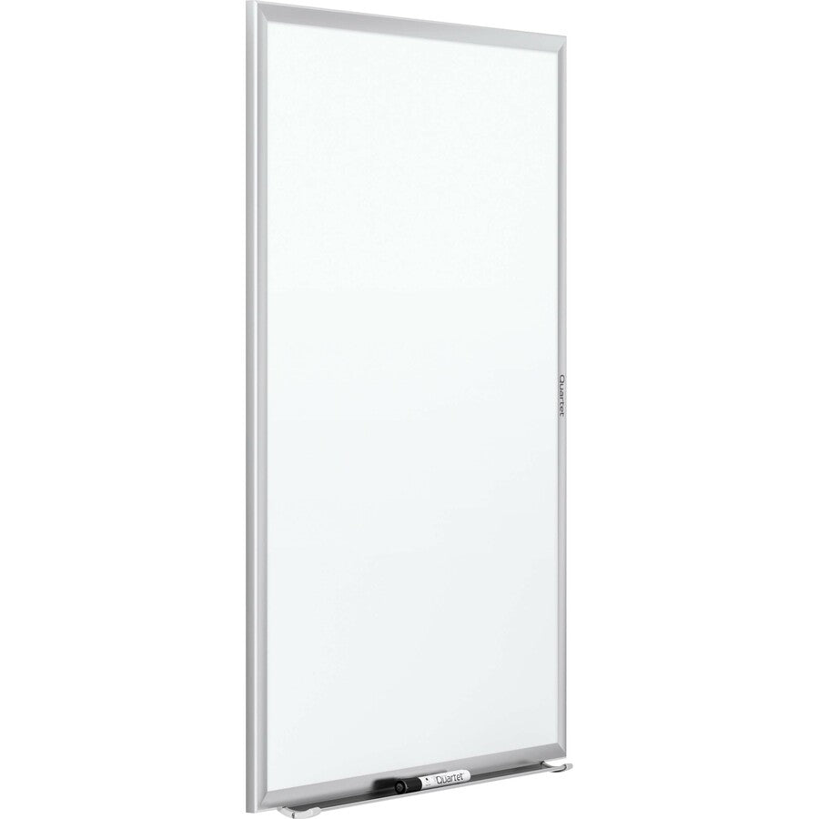 Quartet Classic Magnetic Whiteboard - 60" (5 ft) Width x 36" (3 ft) Height - White Painted Steel Surface - Silver Alumin