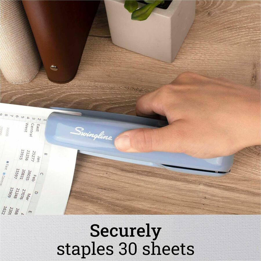 Swingline 747 Business Stapler - Staples Upto 25 Sheet of 20lb Paper - Holds Upto 210 Staple - Full Strip - Staple Size: