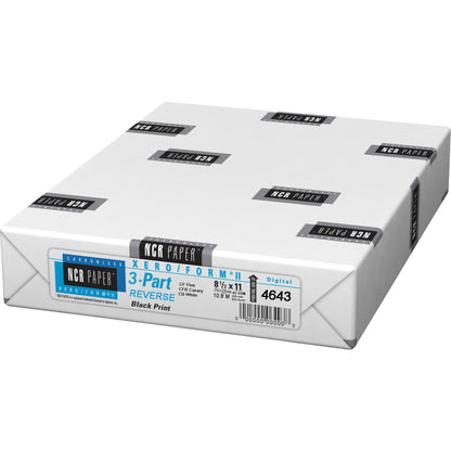 NCR Paper Xero/Form II Carbonless Paper Sheets - Assorted - Letter - 8 1/2" x 11" - Smooth - FSC - Precollated - 500 / P