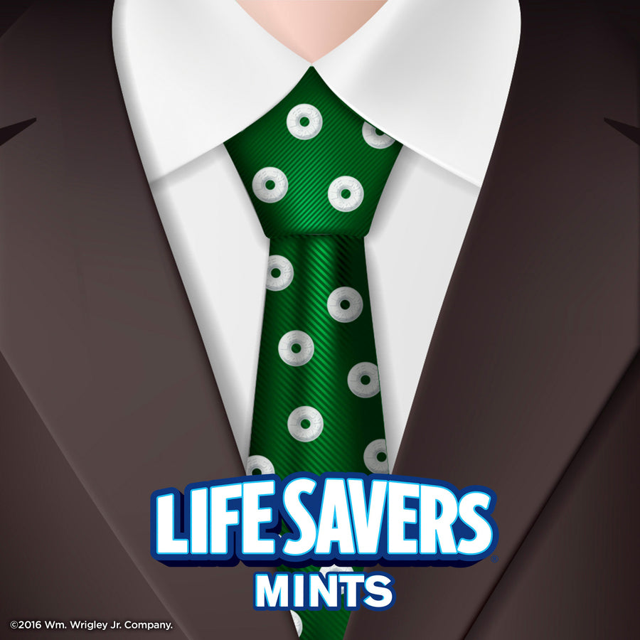 Wrigley Life Savers Peppermint Hard Candies - Peppermint - Individually Wrapped - 6.25 oz - 1 Bag