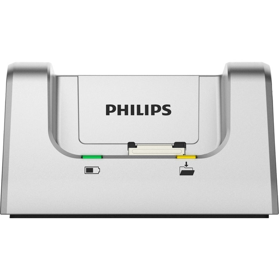 Philips Pocket Memo Docking Station - Docking - Charging Capability - Silver