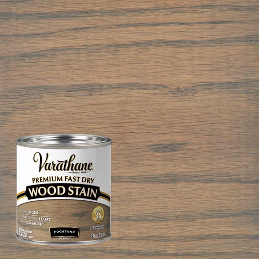 Varathane Fogstone Oil-Based Urethane Modified Alkyd Fast Dry Wood Stain 1/2 pt