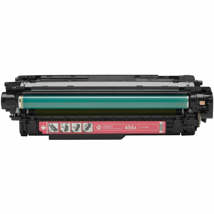 HP 654A Original Laser Toner Cartridge - Single Pack - Magenta - 1 Each - 15000 Pages