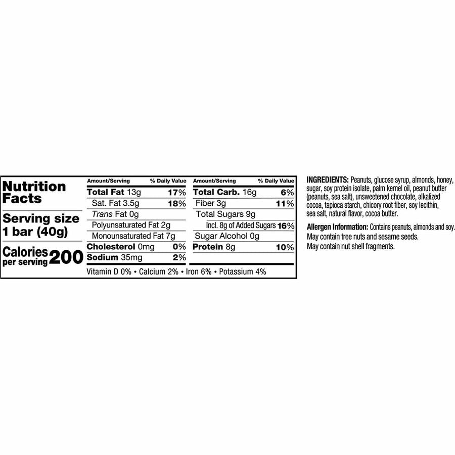 KIND Peanut Butter Dark Chocolate Nut Bars - 12 / Box