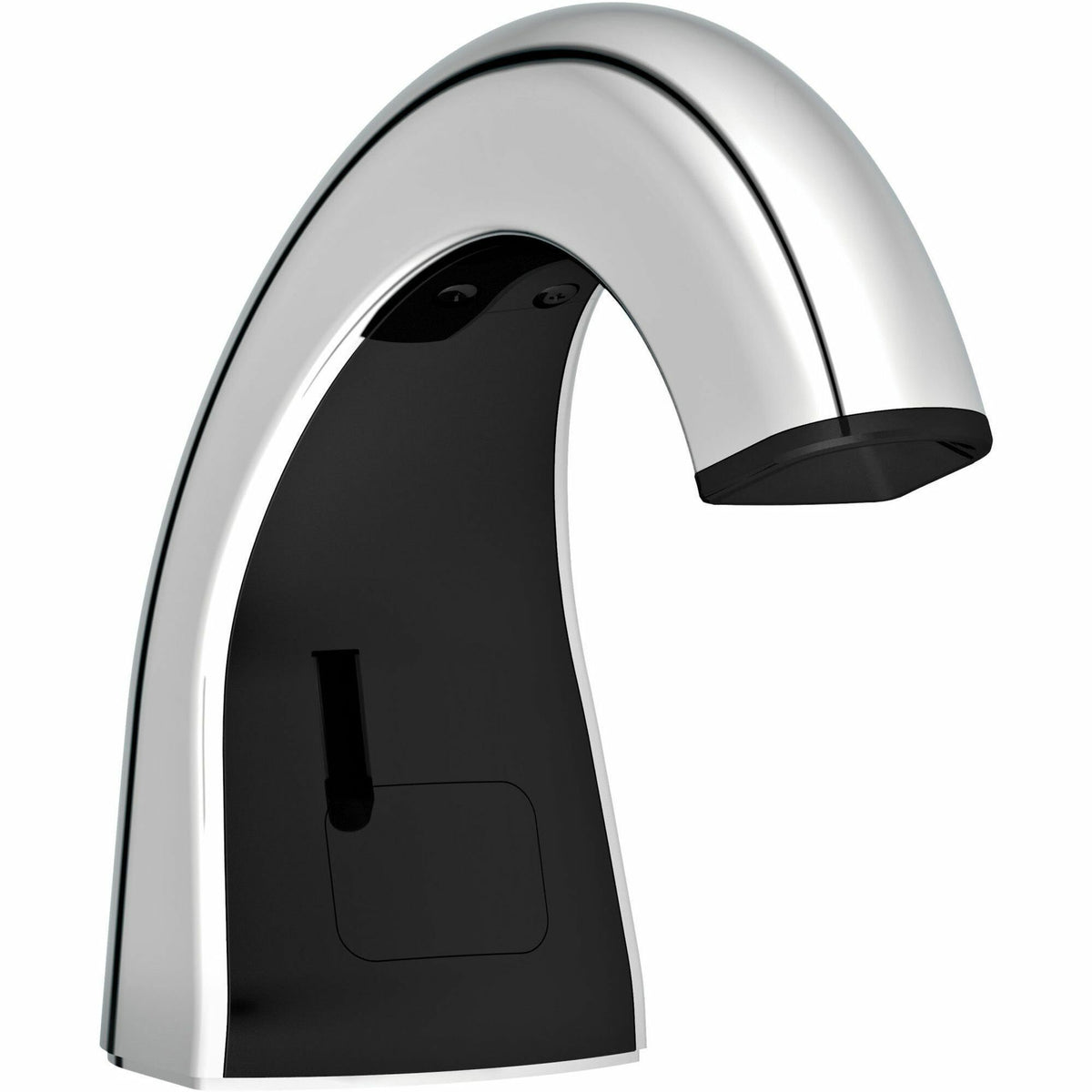 Rubbermaid Commercial One Shot Touch-free Soap Dispenser - Automatic - Chrome, Black - 1 Each