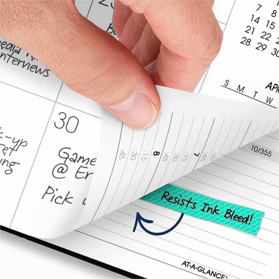 At-A-Glance Move-A-Page Weekly/Monthly Appointment Book - Julian Dates - Weekly, Monthly - 12 Month - January 2027 to De