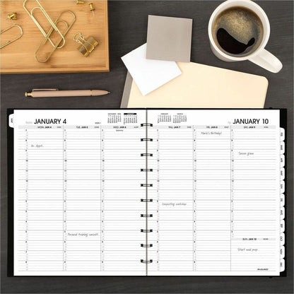 At-A-Glance Move-A-Page Weekly/Monthly Appointment Book - Julian Dates - Weekly, Monthly - 12 Month - January 2027 to De
