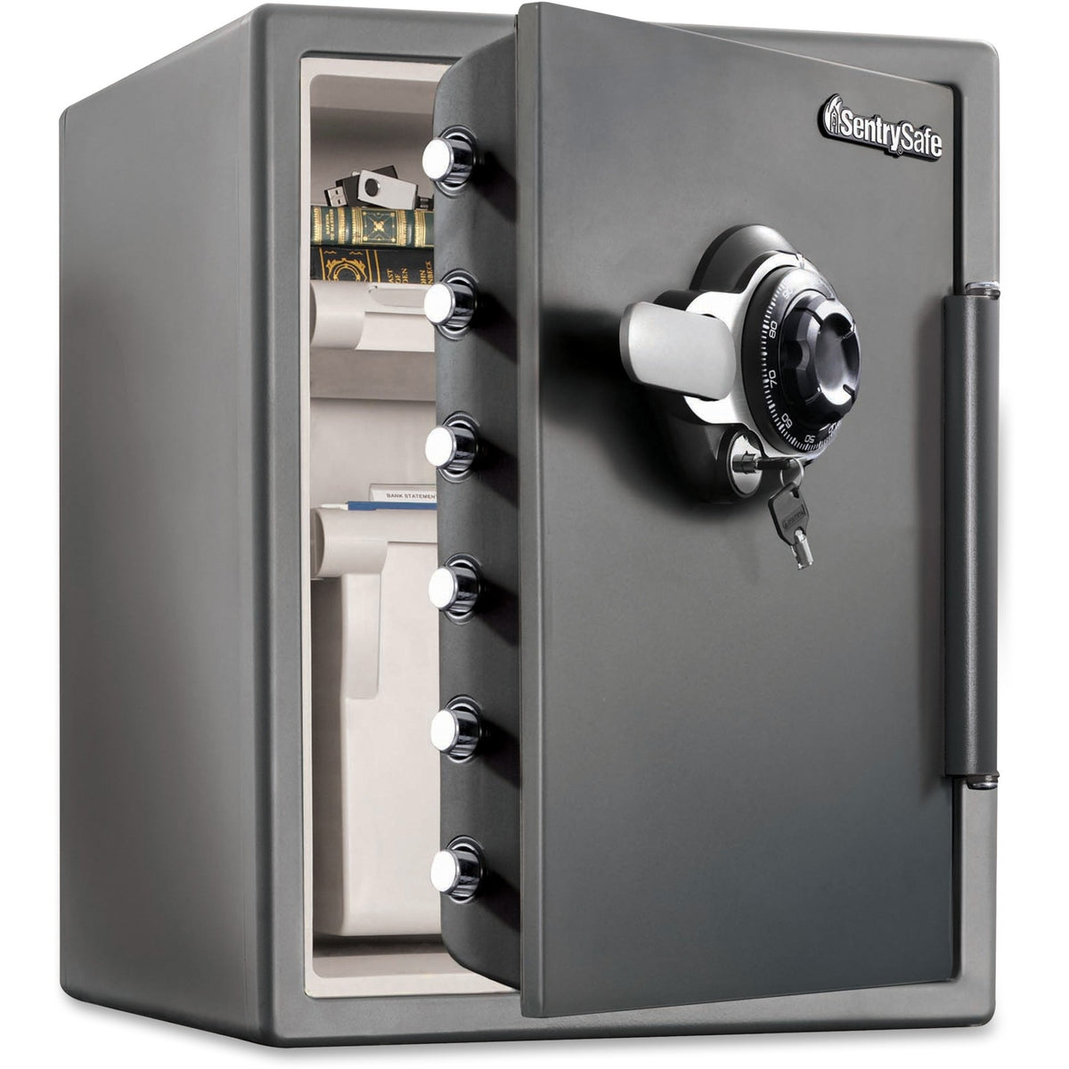 Fire-Safe XX Large Combination Fire Safe - 2.07 ft³ - Combination, Dual Key, Mechanical Dial, Programmable Lock