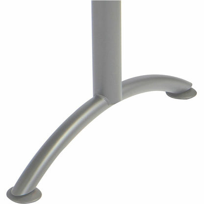 Iceberg Arc Fixed Height Table 36X72 Rectangular, Graphite - Rectangle Top - 72" Table Top Length x 36" Table Top Width 