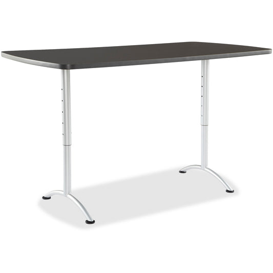 Iceberg Utility Table - Rectangle Top - Adjustable Height Tier(s) - 72" Table Top Length x 36" Table Top Width - Assembl