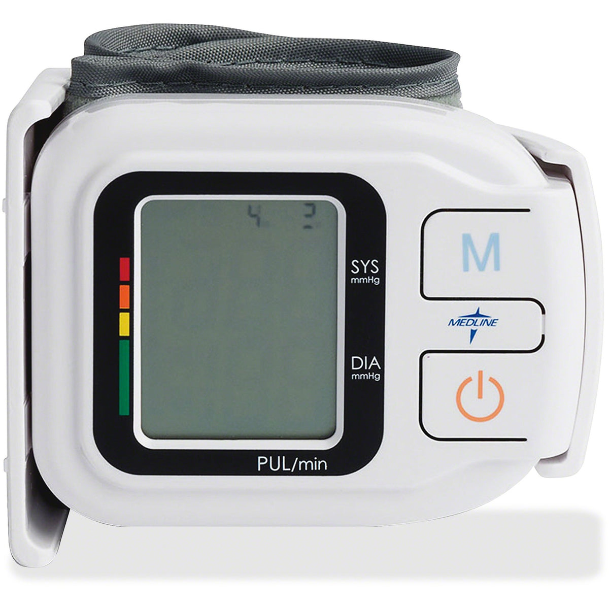 Medline Digital Wrist Plus Blood Pressure Monitor - For Pulse Rate, Blood Pressure - 1 Each