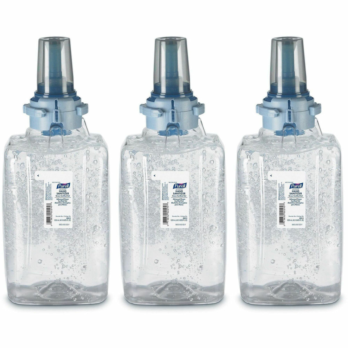 PURELL® Hand Sanitizer Gel Refill - Fragrance-free Scent - 1.27 quart - Push Pump Dispenser - Kill Germs - Skin, Hand - 