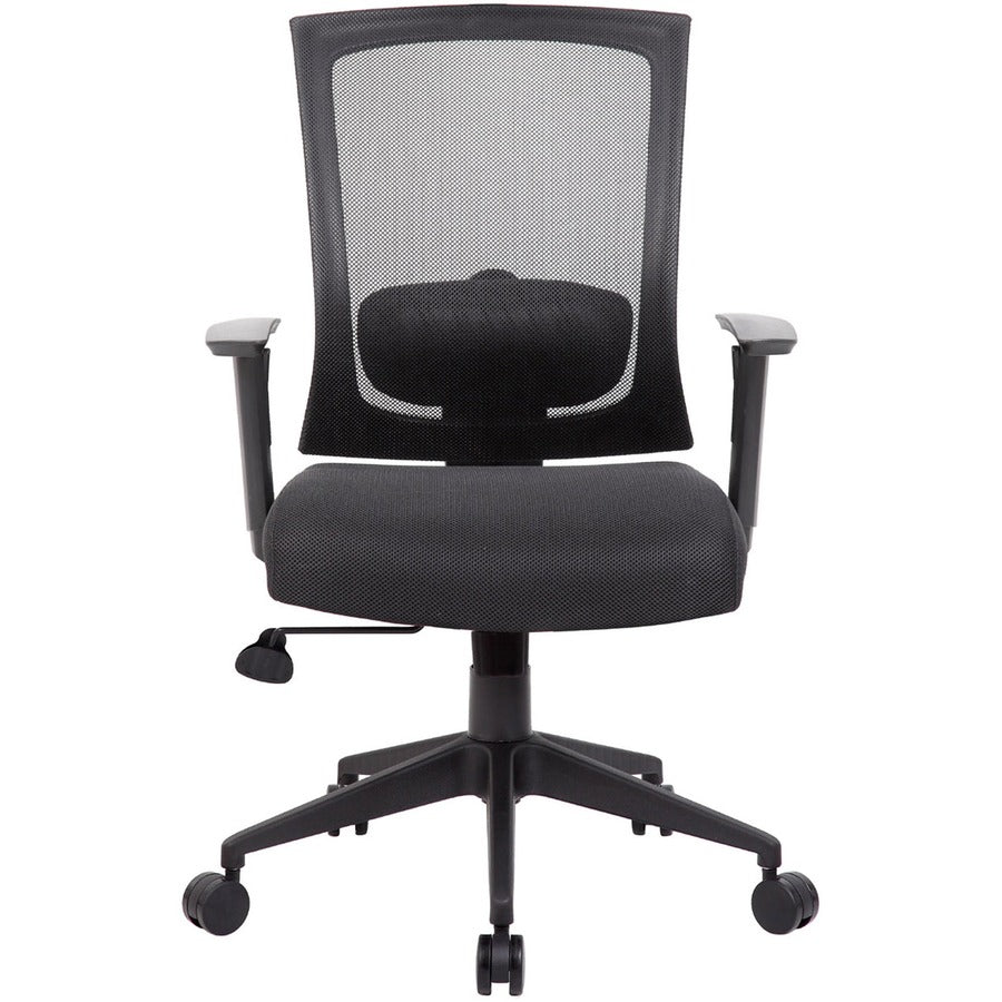 Boss B6706 Task Chair - Black Seat Color - Mesh Seat Material - Black Back Color - Black Frame Color - Nylon Frame Mater