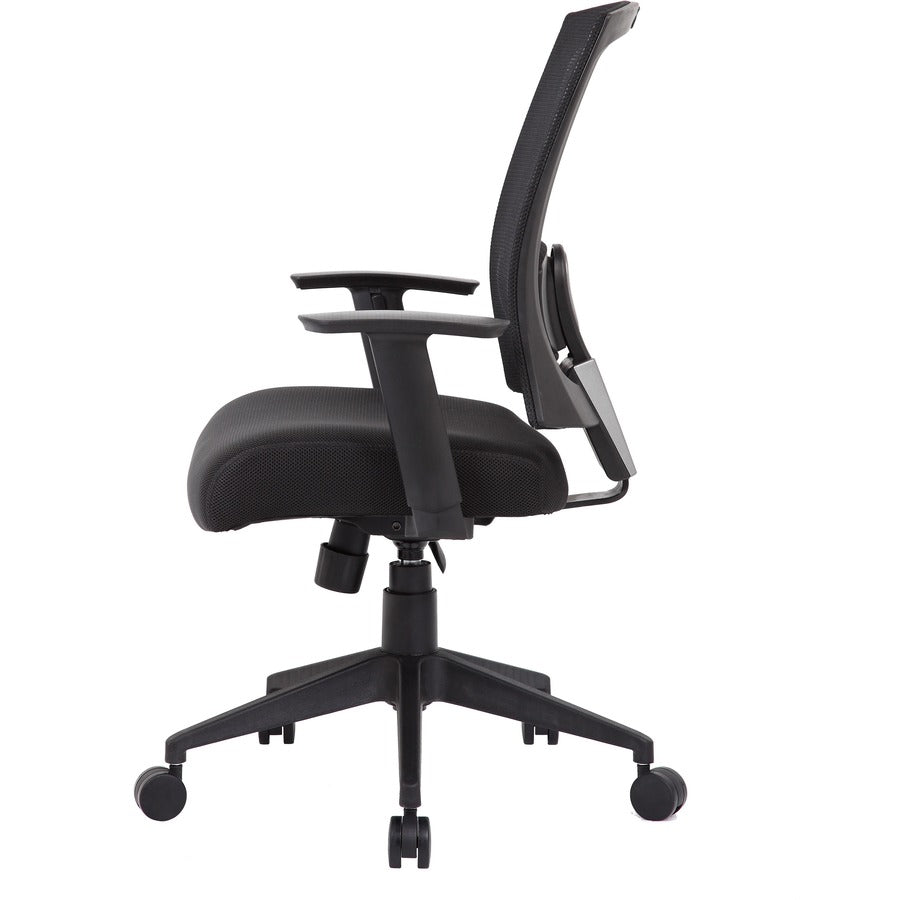 Boss B6706 Task Chair - Black Seat Color - Mesh Seat Material - Black Back Color - Black Frame Color - Nylon Frame Mater