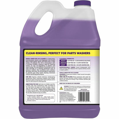 Simple Green Pro HD All-In-One Heavy-Duty Cleaner - For Multipurpose - Concentrate - Liquid - 128 fl oz (4 quart) - 4 / 