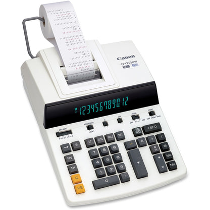 Canon CP1213DIII Desktop Printing Calculator - Dual Color Print - Dot Matrix - 4.8 lps - Ergonomic Design, Independent M