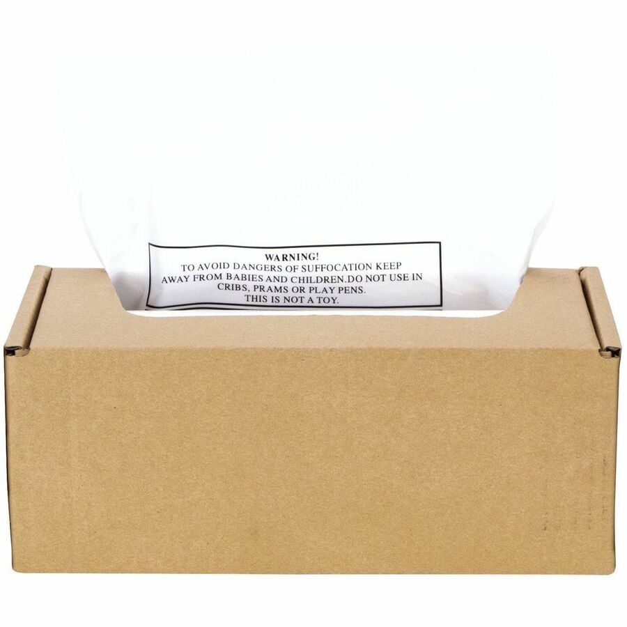 Fellowes AutoMax 500C/300CL Shredder Waste Bags - 20 gal - 31.8" Height x 37.4" Width x 23.5" Depth - Plastic - Opaque -