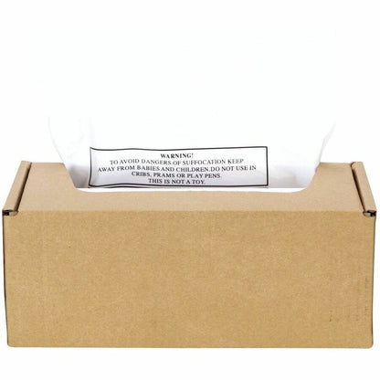 Fellowes AutoMax 500C/300CL Shredder Waste Bags - 20 gal - 31.8" Height x 37.4" Width x 23.5" Depth - Plastic - Opaque -