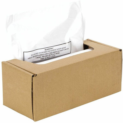 Fellowes AutoMax 500C/300CL Shredder Waste Bags - 20 gal - 31.8" Height x 37.4" Width x 23.5" Depth - Plastic - Opaque -