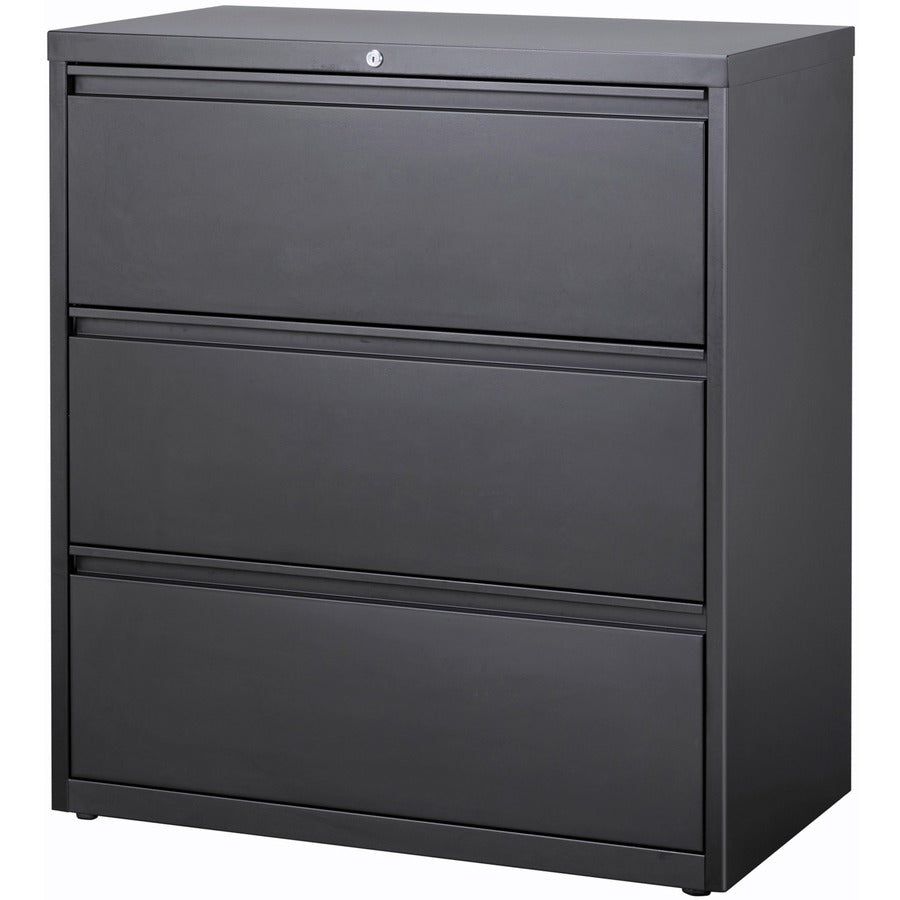 Lorell Fortress Series Lateral File - 36" Width x 18.8" Depth x 40.1" Height - 3 x Drawer(s) for File - A4, Legal, Lette